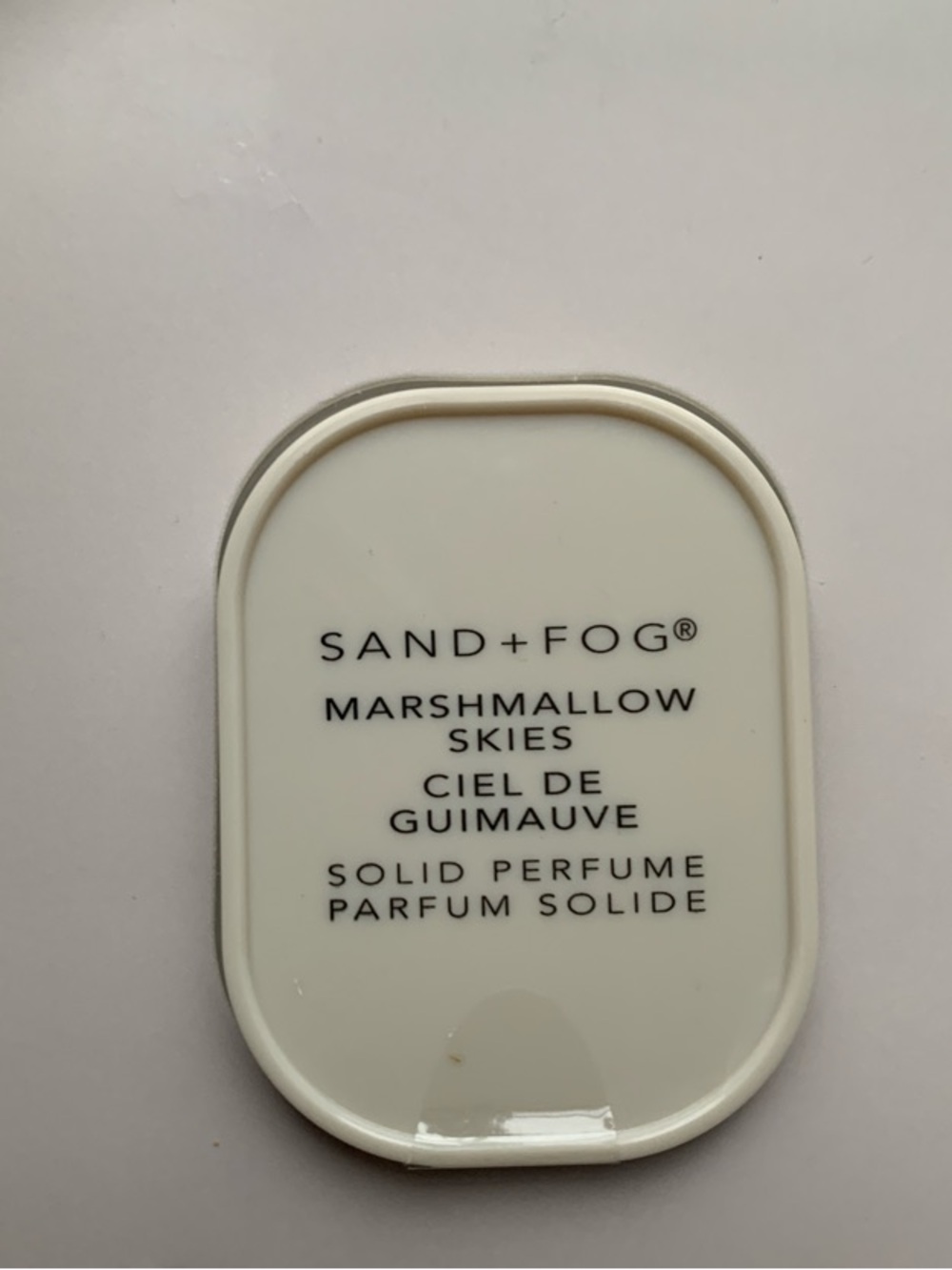 SAND+FOG Marshmallow Skies Solid Perfume - Cream
